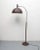 Floor Lamp in Brown and Chrome, 1970s For Sale - Image 10 of 10
