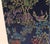 Textile Vintage Navy Blue Chinoiserie Brocade Square Cachepot Planter – Set of 2 Oriental Silk Waste Bins For Sale - Image 7 of 8
