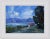 2020s Coastal — Lake Saiko, Japan Oil Painting For Sale - Image 5 of 7