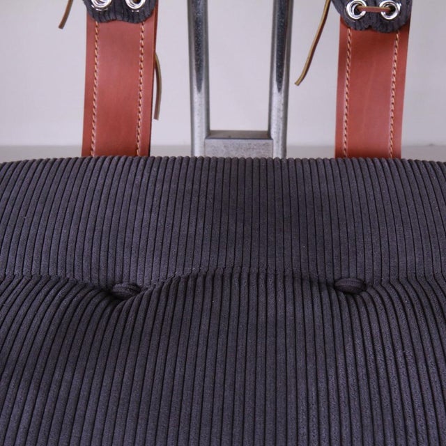 Mid-Century Modern Tucroma Armchairs by Guido Faleschini, Set of 10 For Sale - Image 3 of 18