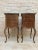 Louis XV Style Walnut Nightstands with Marble Top, 1930s, Set of 2 For Sale - Image 12 of 13