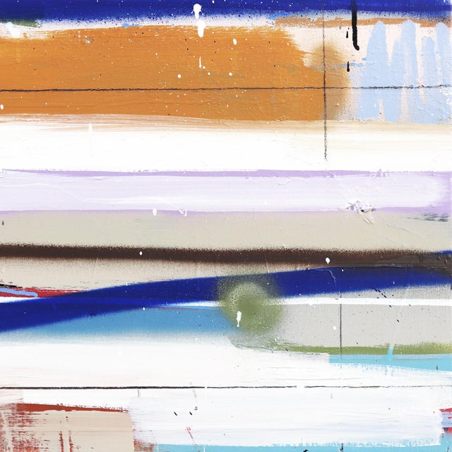 2020s The Mood Is Set - Abstract Multicolor Street Original Artwork by Amber Goldhammer For Sale - Image 5 of 9