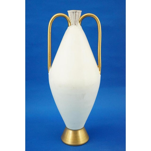 1950s Vintage Ceramic Vase by Domenico Rambelli for Miramare, Italy, 1950s For Sale - Image 5 of 18