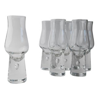 Vintage Italian Murano Drinking Glasses, 1970s, Set of 6 For Sale