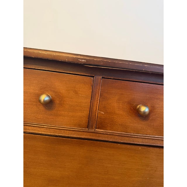 Early 1900s Antique Solid Wood Chest by Davies-Putnam Co., Grand Rapids For Sale - Image 6 of 12