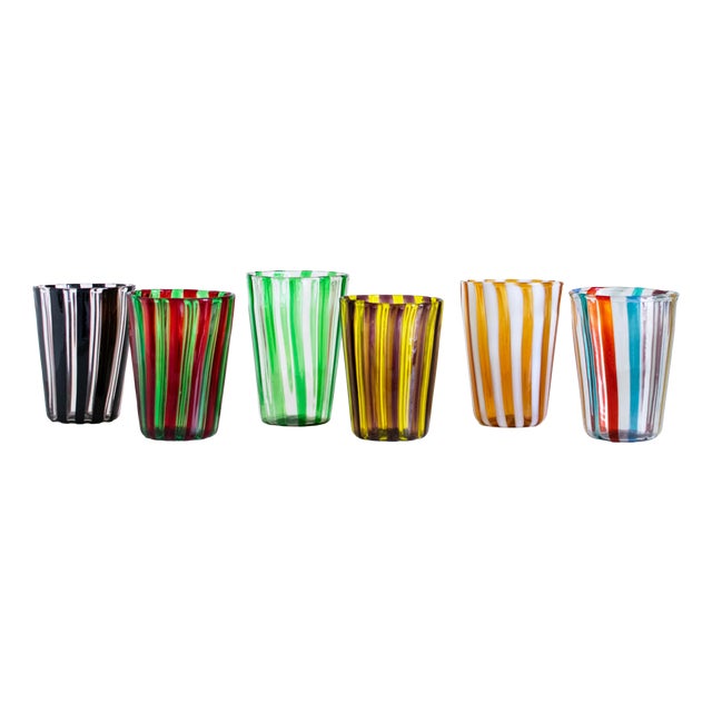 Ribes Collectable Glasses by Mariana Iskra, Set of 6 For Sale