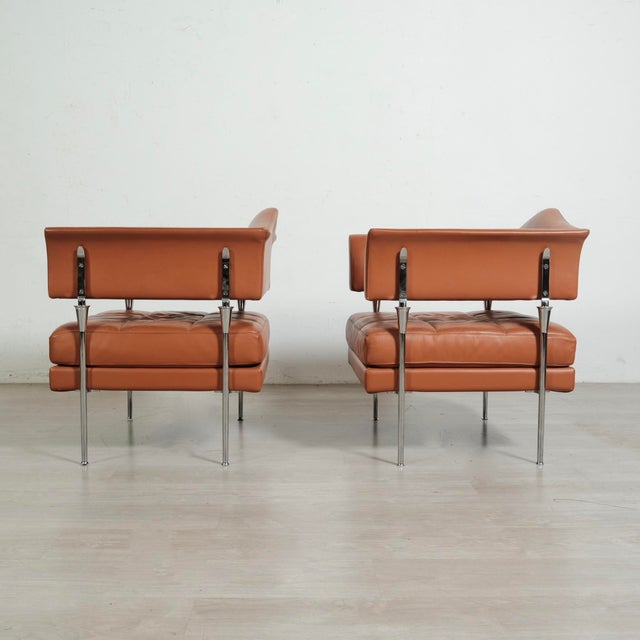 Set of Hydra Sirius Lounge Chairs by Luca Scacchetti for Poltrone Frau, 1990s For Sale - Image 6 of 18