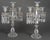Glass Napoleon III Style Crystal Candelabras from Baccarat, Set of 2 For Sale - Image 7 of 12