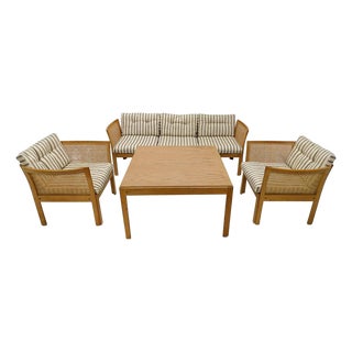 Living Room Set Model Plexus by Illum Wikkelsø for CFC Silkeborg, 1960 - 6 Pieces For Sale
