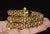 Rare Vintage Fope 18k Gold Double Wrap Twist Snake Bracelet With Amethyst & Peridot For Sale - Image 15 of 15