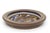 Vintage Scandinavian studio pottery bowl from the 1970s. Hand-thrown ceramic with expressive abstract glaze in earthy...