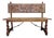 Spanish Renaissance Carved Oak Bench Banquette Escaño, 1890s For Sale