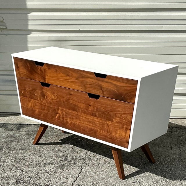 Custom Angled Chest of Drawers | Chairish