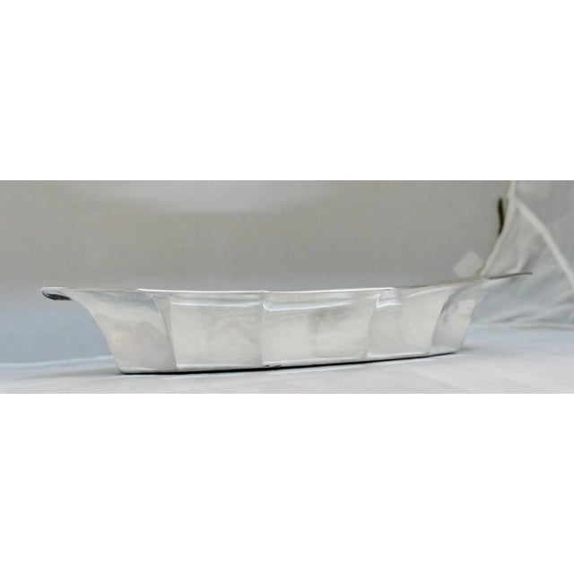Art Deco Early 20th Century Continental 800 Silver Serving Dish For Sale - Image 3 of 10