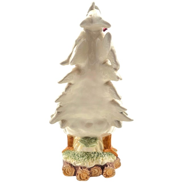 Kaldun & Bogle Large Hand-Painted Ceramic Rooster Figurine, Country Farmhouse Style For Sale - Image 4 of 13