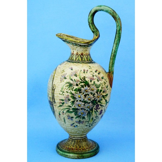 Vintage Ceramic Jug by Giotto Giannoni, 1920s For Sale - Image 3 of 18