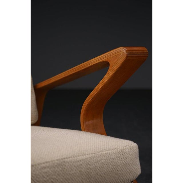 1950s Mid-Century Modern Armchair Set by De Coene, 1950s For Sale - Image 5 of 18