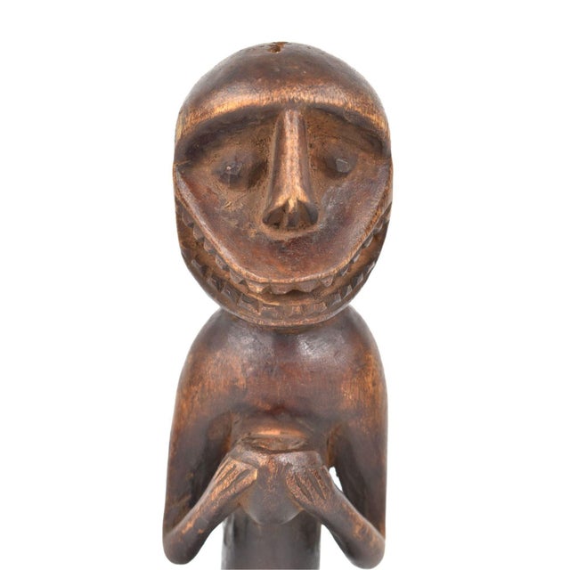Early 20th Century Ngbaka Miniature Figure 11.25 Inch For Sale In Denver - Image 6 of 6