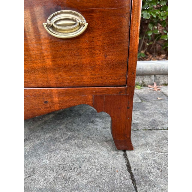 Wood Federal Period Kentucky Walnut Chest of Drawers, Circa 1810–1840 For Sale - Image 7 of 9