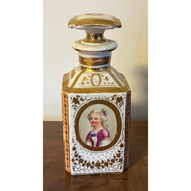 Antique 19th Century Old Paris Porcelain Perfume Scent Bottle For Sale - Image 10 of 16