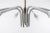 Metal Ceiling 8-Light Sputnik Lamp in the style of Arteluce, Italy, 1950s For Sale - Image 7 of 8
