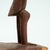 20th Century Fon Dignitary Monoxyl Carved Wood Armchairs and Table Set, Benin, 1954, Set of 3 For Sale - Image 18 of 18