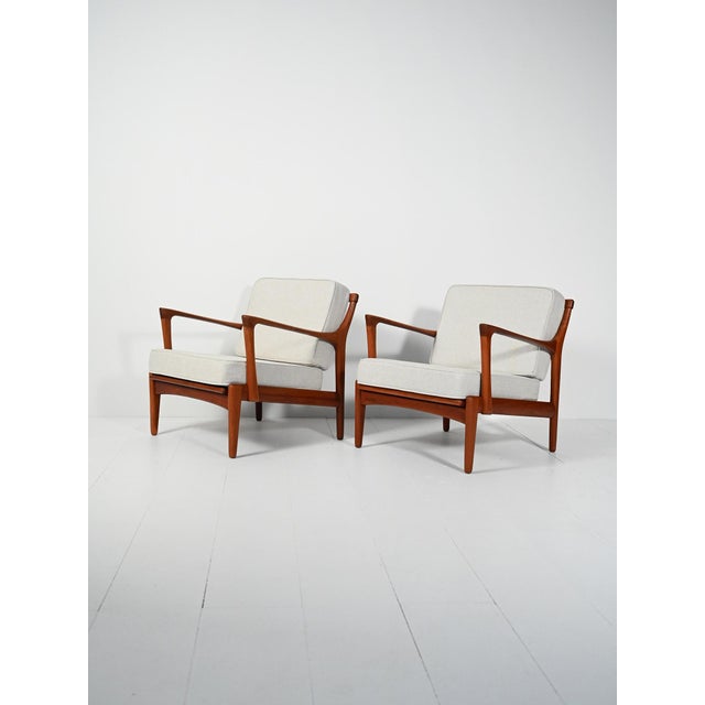 Kuba Armchairs by Bertil Fridhagen for Bröderna Andersson, 1950s, Set of 2 For Sale - Image 3 of 14