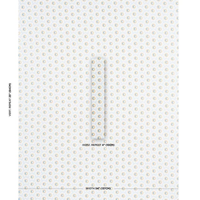 The lively starbursts and crescent moons of Lucie wallpaper add celestial charm to any scheme. Use this graphic small-...