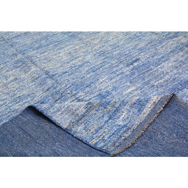 Moroccan Hand Knotted Wool Rug, 9'6"x12' For Sale In New York - Image 6 of 6