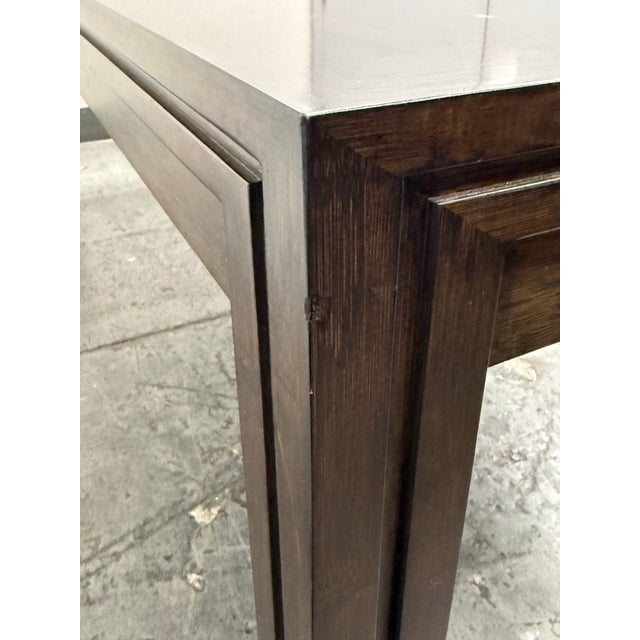 Crate & Barrel Maria Yee BambooTimbre Extension Dining Table For Sale - Image 9 of 12