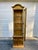 Hollywood Regency Gold Gilt Display Curio Display Cabinet For Sale - Image 4 of 7