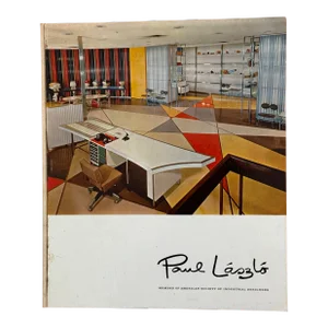 “Paul László” Member of American Society of Industrial Designers