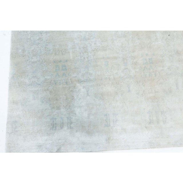 Early 21st Century Modern Hand-Knotted Wool Runner by Doris Leslie Blau For Sale - Image 5 of 6