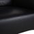 Set of Model 322 Armchair and Ottoman in Black Leather from Rolf Benz For Sale - Image 6 of 18
