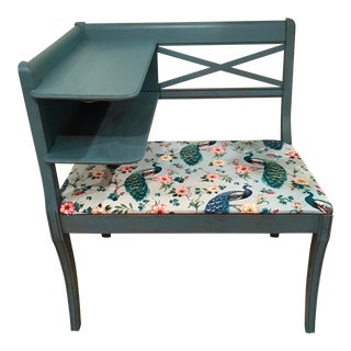 Vintage Telephone Gossip Bench For Sale