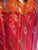 Vintage Murano Glass Vase Bullicante Red Gold Attr Barovier Toso For Sale - Image 16 of 17
