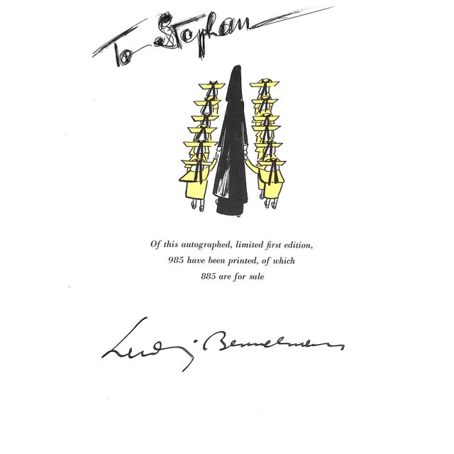 BEMELMANS, Ludwig [54] pp. The Viking Press Limited, Autographed Edition December 1956 12 1/4" x 9" Of this autographed...