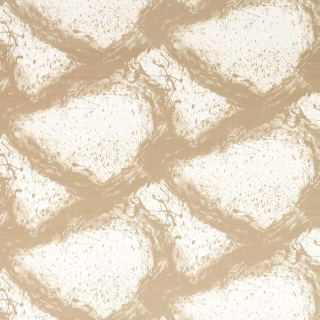 Harlequin Enigmatic Velvet Fabric in Taupe - a Sample For Sale