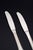 Evald Nielsen, two lunch knives. Model number 14. Elegant lunch knives in sterling silver and stainless steel. Model...