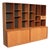 Danish Oak Wall Unit by Kurt Østervig for Kp Møbler, 1970, Set of 4 For Sale