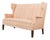 Beige Modern Danish Wing Sofa, 1960s For Sale - Image 8 of 8