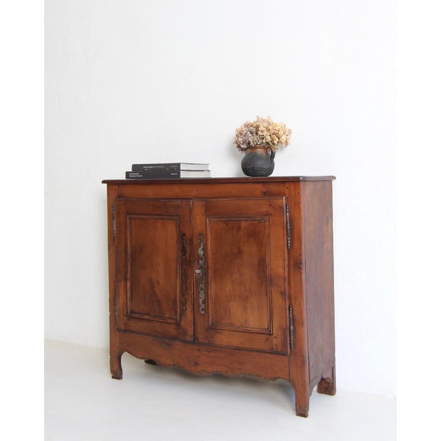 Wood Small French Provincial Cherrywood Sideboard For Sale - Image 7 of 18