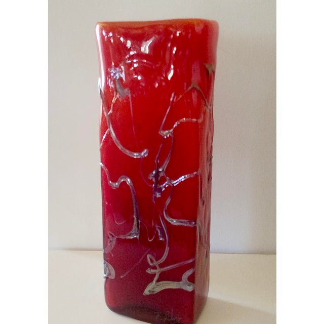 Cubic Vase by Florea Silviu For Sale - Image 6 of 6