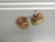 Vintage Hand Painted "Bob White" Quails Birds Figurines by Sadek, Japan Size: 7"W x 4"D x 8.5"H