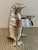 Vintage Restoration Hardware, silver plated penguin candle holder for one candle. The penguin holds his top hat which...