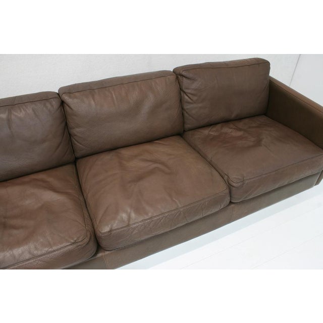 L-Shaped Sofa in Leather by Georg Thams for Vejen Polstermöbelfabrik, Denmark, 1970s For Sale - Image 9 of 18