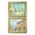 1950s Paris Street Scene Oil Paintings – Signed Cityscape Pair For Sale