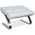 Set of Sinus Lounge Chair and Ottoman in White Leather and Chrome from Cor For Sale - Image 15 of 18