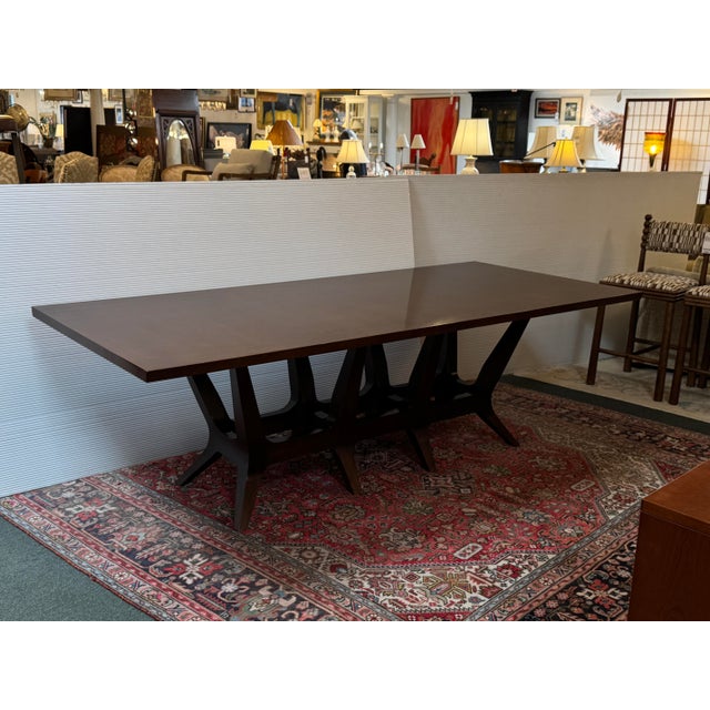 Design Plus Gallery presents a Sculpted Trestle Couture Dining Table by Joseph Jeup. Driven by an instinctual design...