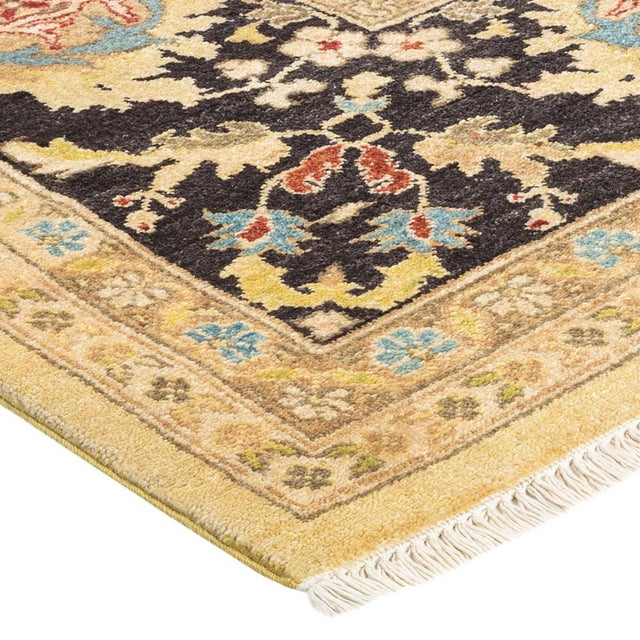 With an amalgam of sizes and aesthetic influences ranging from art deco to Rorschach and modernist, the rugs in the...